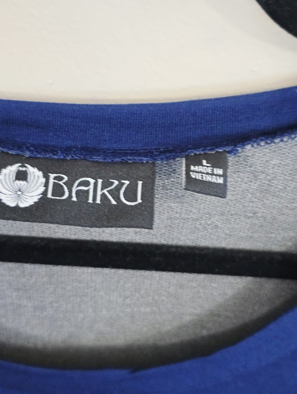 BAKU Blue and Heather Gray Sleeveless Dress - Picture 5 of 7